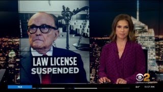 Rudy Giuliani's Law License Suspended In Washington DC