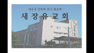 [새장유교회] 2022년 08월 28일 (주일) 오후예배 (조일원 목사님)  마태복음 09장