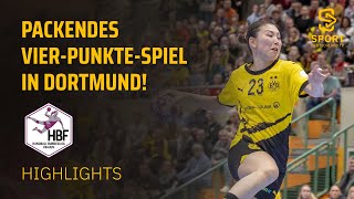 Borussia Dortmund vs. HSG Bensheim/Auerbach | Highlights - 12. Spieltag HBF | SDTV Handball