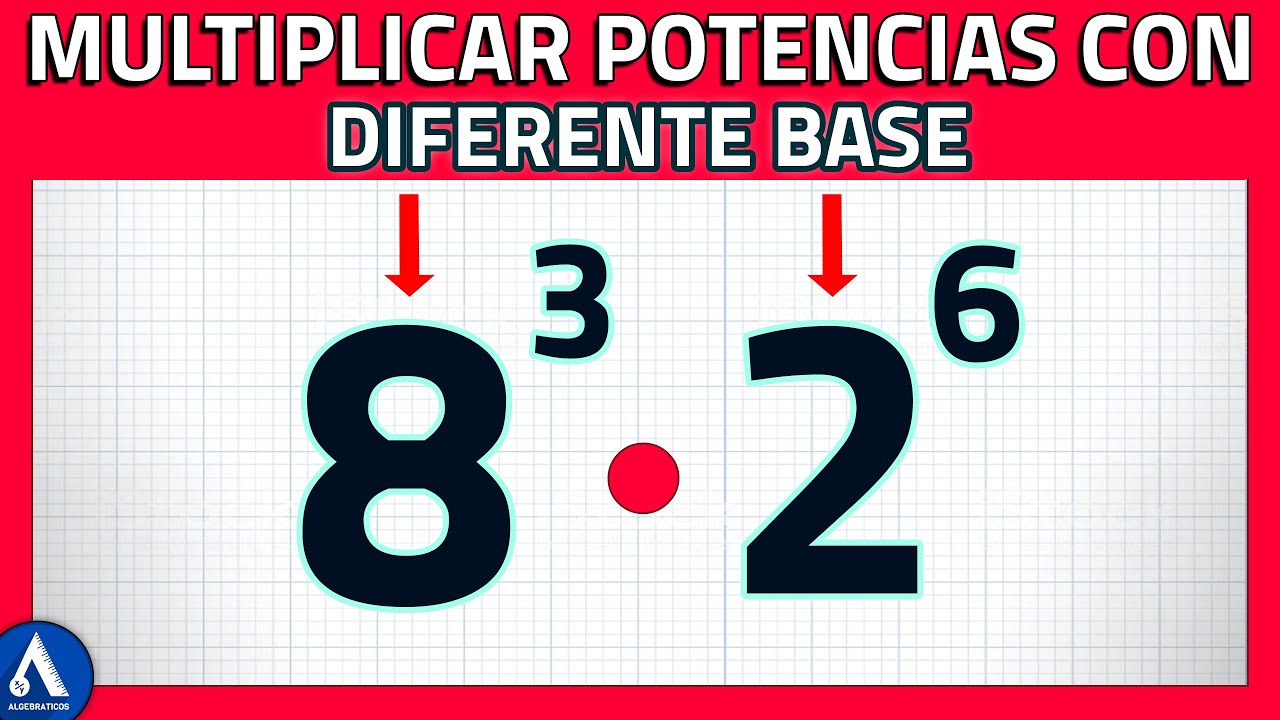 Multiplicação De Potencia De Bases Diferentes E Expoentes Diferentes ...