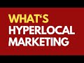 What’s Hyperlocal Marketing? Explained in Tamil