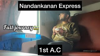 Nandankanan Express 1st ac | Anand Vihar New Delhi to Puri, Odisha vlog #travelvlog #viralvideo