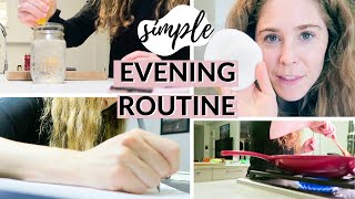 MINIMALIST EVENING ROUTINE 2020// simple and intentional night time routine to clean up and relax!