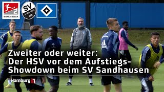 2. Bundesliga 34. Spieltag: SV Sandhausen v Hamburger SV I Vorbericht