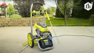 How to Use a Pressure Washer