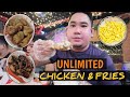 UNLIMITED CHICKEN & FRIES MUKBANG IN CHICKEN WINGS REPUBLIC | JAKEY SAO