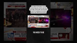Fox News cut off Aishah Hasnie as she said she was told "to be safe."