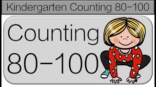 Kindergarten Counting 80-100: Kindergarten Brain Breaks