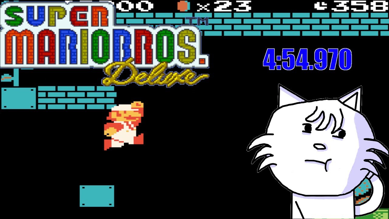 Nes Super Mario Bros World Record Time Pediaklkl
