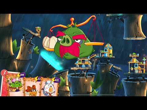 Angry Birds 2 (SuperBird) Desafío diario King Pig Panic (18/julio/2024)