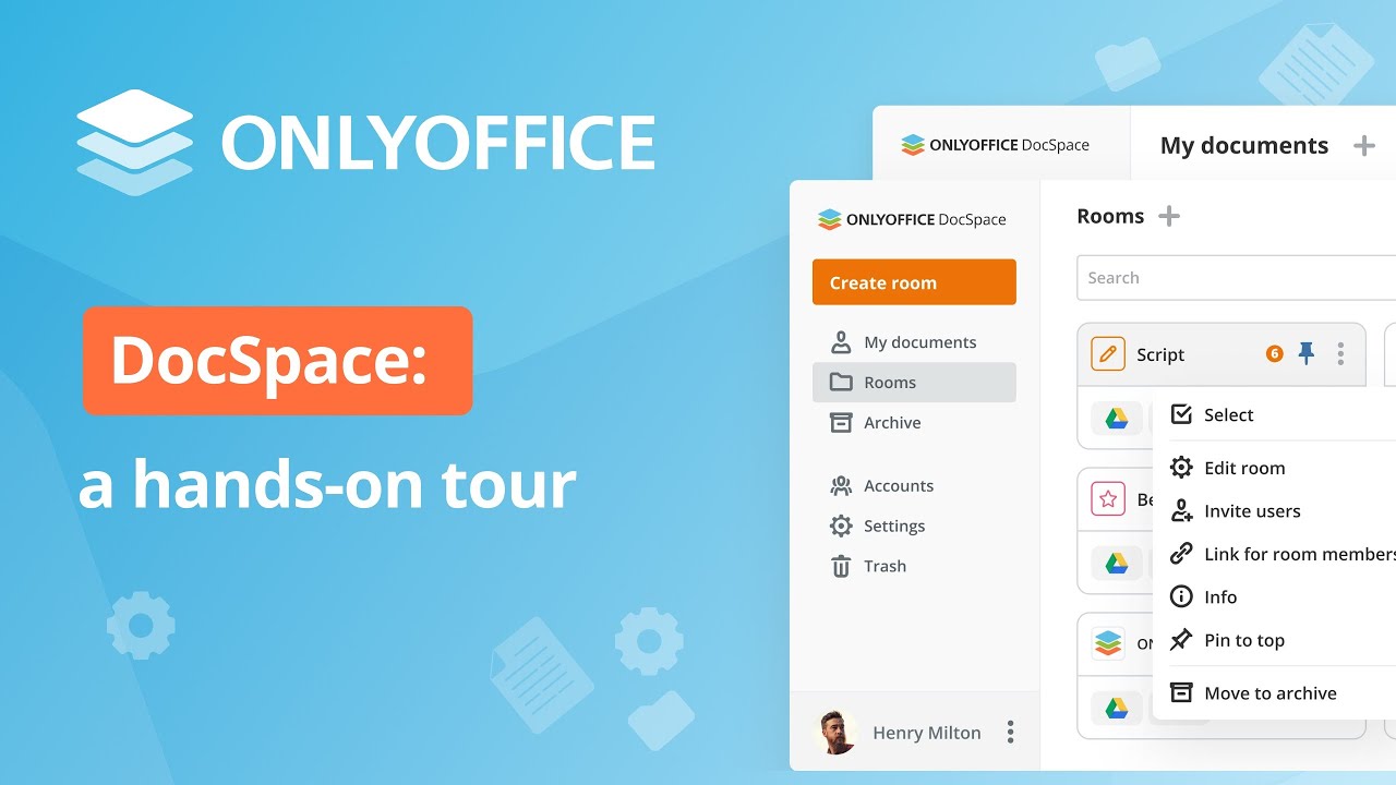 Onlyoffice Docspace Full Tutorial 2023 Youtube