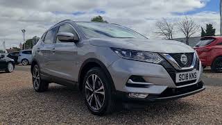 2018/18 Nissan Qashqai 1.5 dCi N-Connecta for sale at A.T Car Sales - Corby (NOW SOLD)