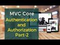 Authentication and Authorization   Part 2
