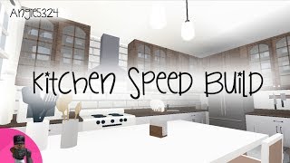 Welcome To Bloxburg Traditional Kitchen Speed Build
