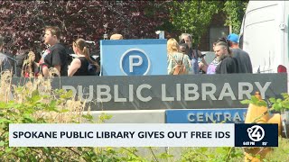 Spokane Public Library gives out free IDs