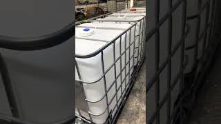 275 Gallon Food Grade IBC Tote Tank - Cleaned