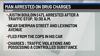 Albany man arrested on drug charges