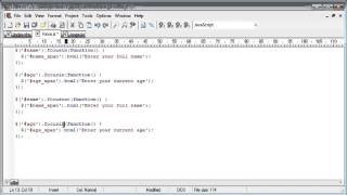 jQuery 41 Focus out
