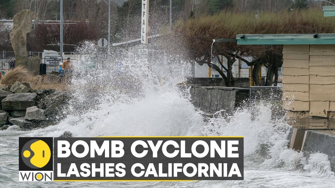 Bomb Cyclone Lashes In California, Authorities Say 'threat To Life And ...