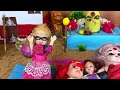 நந்தவனம் episode 197 பவி friends ஐ கட்டி தொங்கவிடும் மோகினி பேய் barbie show mini food