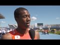 IAAF WU20 Championships Bydgoszcz 2016 110m Hurdles Men Heat Pap Demba HIRAMATSU JPN