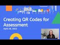 Creating QR Codes for Assessment