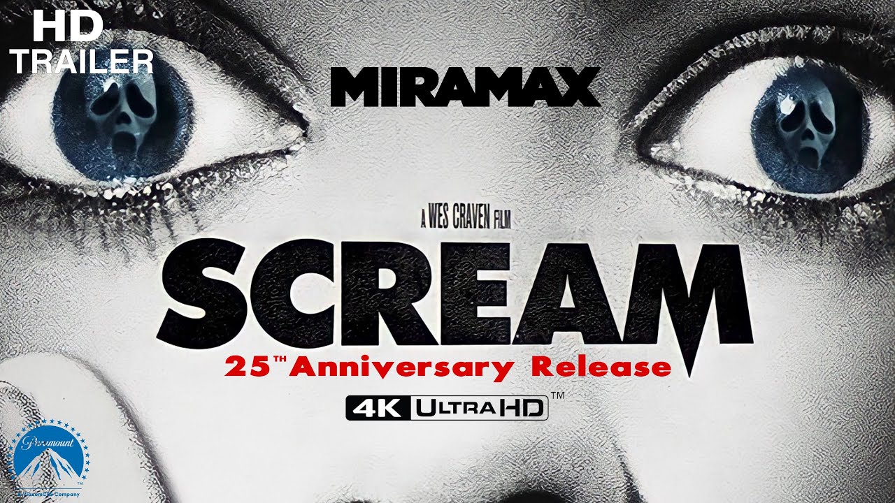 SCREAM 1996 25th Anniversary 4K Blu-Ray Release Official Trailer HD ...