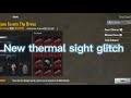 [Fixed]PUBG MOBILE Metro Royale:New thermal sight glitch make ultimate money in Metro Royale 5.0