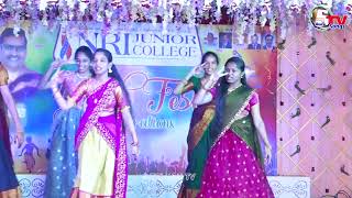 dance Youth Fest Celebrations | Girls | NRI Jr College | Tenali | 2024