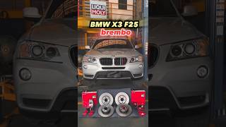 BMW X3 F25 #bmw #x3 #f25 #brembobrake #brembo #จานเบรก #จานเบรค #ผ้าเบรค #ผ้าเบรก #bmwx3 #oneauto