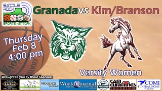 Granada @ Kim/Branson - Varsity Women Basketball - Feb 8, 2024