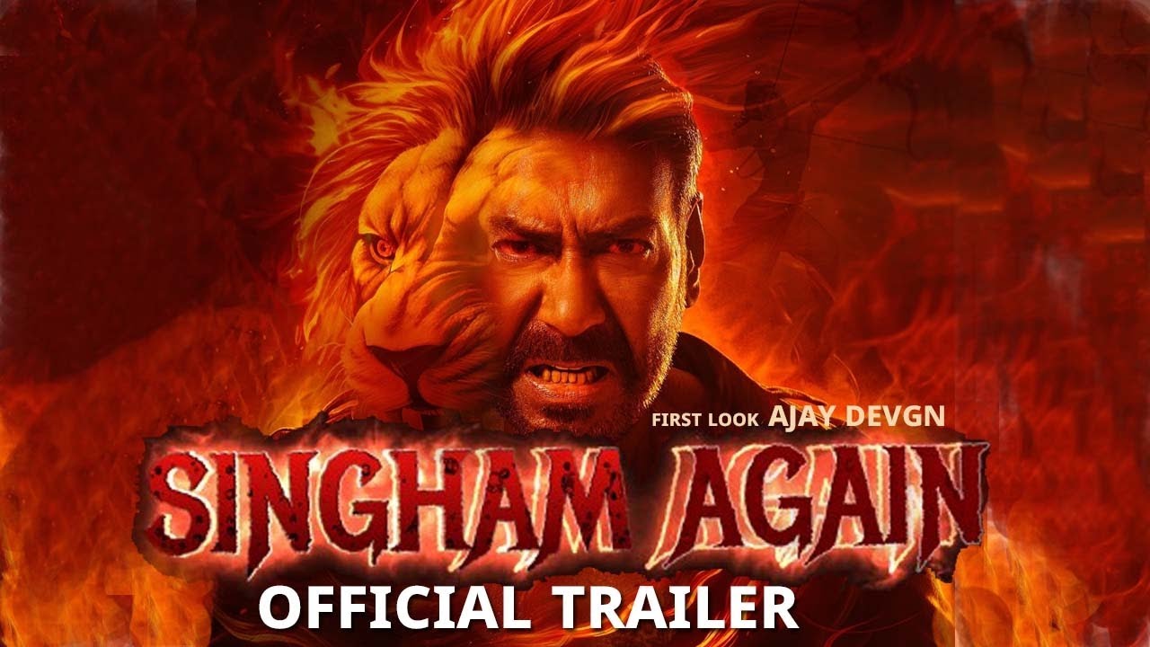 Singham Again Ajay Devgn First Look| Rohit Shetty| Singham Again ...