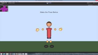 Unity + Kinect First Test