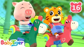 If You Are Happy😁 + More Animals Songs & Nursery Rhymes | Educational Songs | BabyTiger