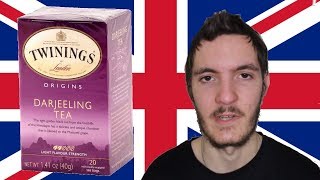 Trying Twinings Darjeeling Tea