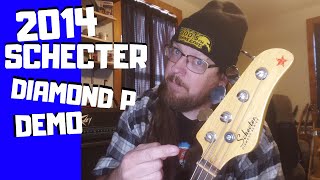 Schecter Diamond Custom P Bass Review