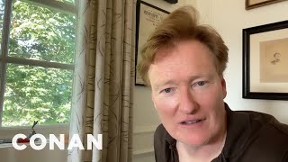 Conan Looks Out His Window Again | CONAN on TBS