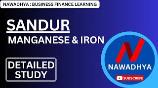 sandur manganese \u0026 iron ores ltd detailed study | sandur manganese share latest news