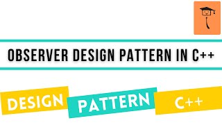 Observer Design Pattern In C++