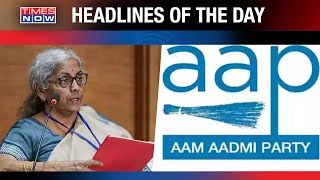 Finance Minister Tables Economic Survey 2023 | AAP And BRS Boycott The Prez Speech | Top Headlines