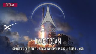 SpaceX - Falcon 9 - New T-Zero - Starlink Group 4-6 - January 19, 2022