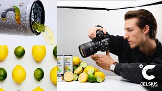 I filmed Celsius a commercial for their Lemon Lime flavor