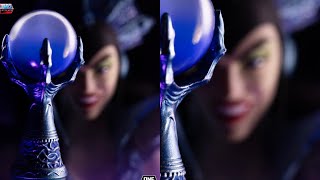 New Masters of the Universe Evil Lyn action figure teased by Mondo