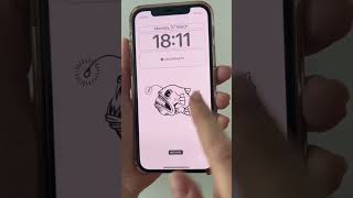 How to customise iPhone iOS16 Lock Screen with trippy wallpapers #iphone #angerfish #trippy