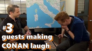 Guests making Conan laugh #3 | COMPILATION