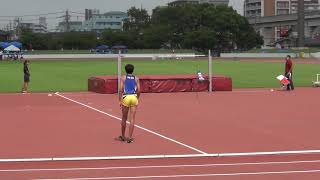 しゅうま 走り高跳び165cm×3 第5回足立中学校陸上競技選手権大会