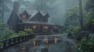 Escape Your Worries and Sleep in 5 Minutes with Heavy Rain in the Forest | Natural Sounds for Sleep