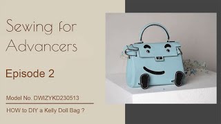 2023 New DIY Leather Kit-Advanced| How to Make a Kelly Doll-Inspired Bag (2)| Tutorial DWIZYKD230513