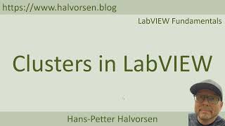 Clusters in LabVIEW