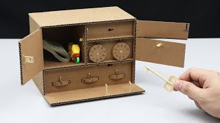 3 Level Safe Lock DIY from Cardboard